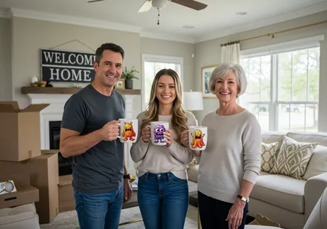 Einweihungsparty-Teams