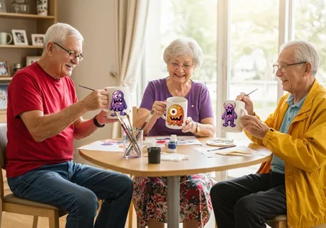 Aktivitätsteams in Seniorenwohnanlagen